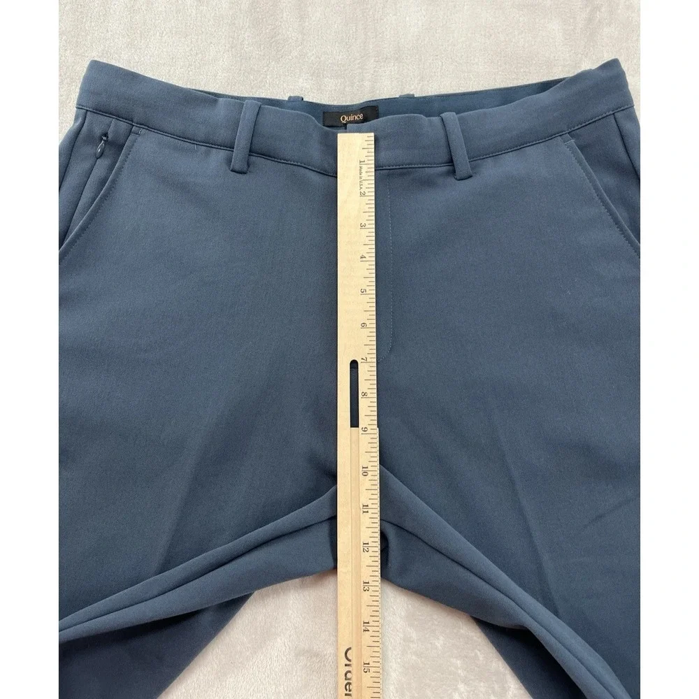 Quince Pants Men 34x30 Blue Ocean Smart Chino Ultra-Stretch Drawstring Outdoors